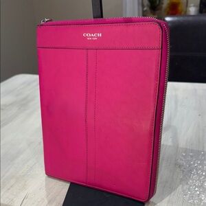 Coach Vibrant Pink Tablet Sleeve